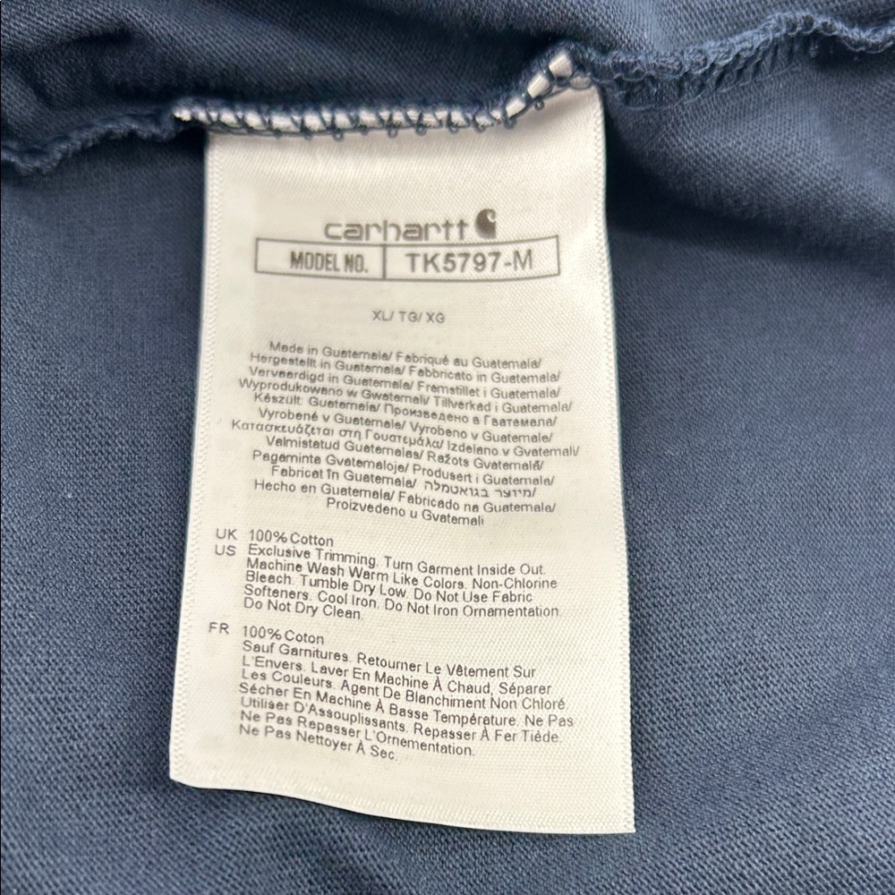 Carhartt Tee Shirt Size XL - Picture 6 of 6